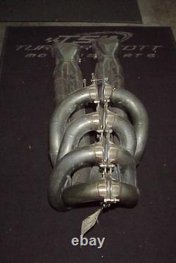 Collecteurs d’échappement de course Tri-Y en acier inoxydable Roush Yates RY45 Ford NASCAR Xfinity WH-1