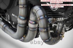 Collecteurs d’échappement racing Zard en acier inoxydable Ducati Scrambler 800 2015-19