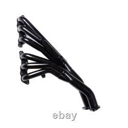 Compatible avec Lexus IS300 2001-2005, collecteur d’échappement noir 3.0L en acier inoxydable de course