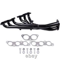 Compatible avec Lexus IS300 2001-2005, collecteur d’échappement noir 3.0L en acier inoxydable de course