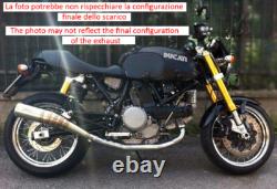 Double échappement bas Zard en acier inoxydable pour Ducati GT 1000