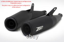 Double échappement bas Zard en acier inoxydable pour Ducati GT 1000