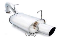 Échappement Axleback en Acier Inoxydable Megan Racing Compatible avec Yaris 07-11 MR-ABE-TY07