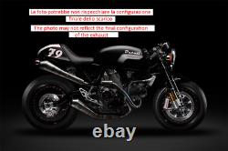 Échappement High Zard en acier inoxydable pour Ducati Sport 1000 2005-2008 Échappement High Zard en acier inoxydable pour Ducati Sport 1000 2005-2008