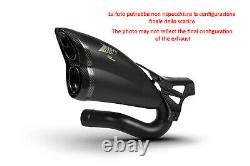 Échappement Zard Acier Inoxydable Racing Triumph Rocket III 2020-21