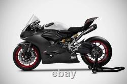 Échappement Zard Racing en acier inoxydable pour Ducati Panigale V2 2020-24