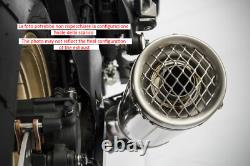 Échappement Zard en acier inoxydable de course pour Kawasaki Z 900 Rs 2018-2020