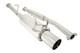 &Eacute;chappement Catback En Acier Inoxydable Megan Racing Compatible Avec 240sx S13 89-94 Nt Cbs-#p25