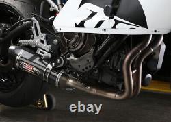 Échappement complet en fibre de carbone et acier inoxydable Race R77 Works Yoshimura 13700AJ220