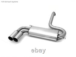 Échappement de course FOX en acier inoxydable pour Audi 80 S2 Coupé quattro Typ 89