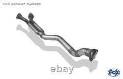 Échappement de course FOX en acier inoxydable pour Audi 80 S2 Coupé quattro Typ 89