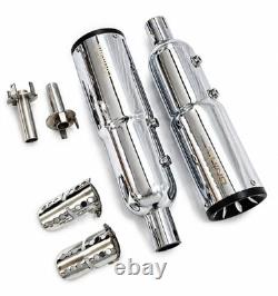Échappement en acier inoxydable Rhino Racing compatible avec Royal Enfield Super Meteor 650 V4