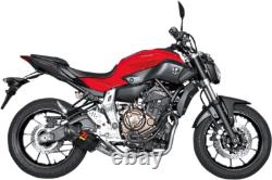 Échappement haute performance Akrapovic Racing Line en acier inoxydable S-Y7R2-AFC