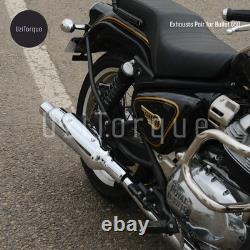 Échappements Rhino Racing pour Royal Enfield Bullet 650 V4 (acier inoxydable)