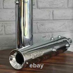Échappements en acier inoxydable RHINO Racing adaptés pour Royal Enfield Meteor 650 V1