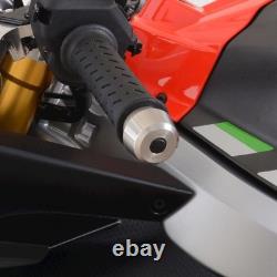 Embouts de guidon en acier inoxydable R&G Racing pour Aprilia RS125 2021-2024