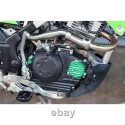 Ensemble complet de silencieux d'échappement de système de course en acier inoxydable pour Kawasaki Klx140