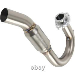 FMF Racing 041223 Collecteur PowerBomb, acier inoxydable