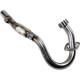 Fmf Racing 041583 Collecteur Powerbomb (simple), Acier Inoxydable