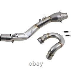 FMF Racing 045661 Collecteur MegaBomb avec tube intermédiaire en acier inoxydable inoxydable S