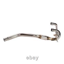 FMF Racing PowerBomb Collecteur en acier inoxydable, matériau acier inoxydable 040014