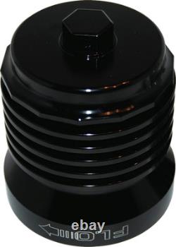 Filtre à huile en acier inoxydable PC RACING Flo compatible avec tous les modèles Harley-Davidson Revolution