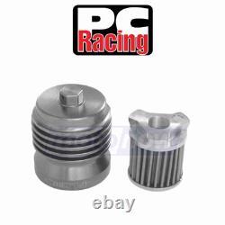 Filtre à huile en acier inoxydable PC Racing FLO Spin On pour KYMCO MXU450i 2016-2020