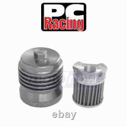 Filtre à huile en acier inoxydable PC Racing FLO Spin On pour Polaris RZR 2015-2019