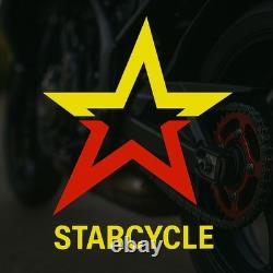 Filtre à huile poli en acier inoxydable réutilisable FLO à visser PC Racing PCS4C