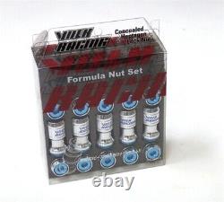 Formulaire De Racing Volk Luge Nuts Set 12x1,5 Pour Le Bleu Acura/honda