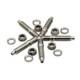 Goujons De Collecteur D&rsquo;admission/&eacute;chappement En Acier Inoxydable Blox Racing M10 X 1,25 &ndash; 55 Mm