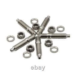 Goujons de collecteur d’admission/échappement en acier inoxydable BLOX Racing M10 x 1,25 – 55 mm