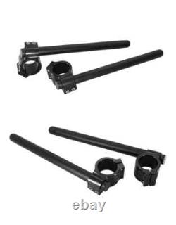 Guidon de rehausse en acier inoxydable CNC de 31MM-51MM à clipser