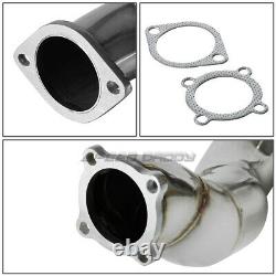 In Inoxydable Racing Turbo Downpipe Exhaust 92-99 Bmw E36 Série 325/328 M50/m52