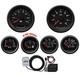 Jeu De 6 Jauges Motor Meter Racing Vd, Compteur De Vitesse Gps Mph, &deg;f, Psi, Led Blanche, 85 Mm, 52 Mm