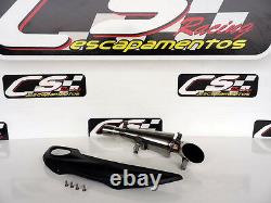 Kawasaki Z800 2013-16 Slip-on Muffler Exhaust Db Killer Cs Racing Cliquez Vidéo
