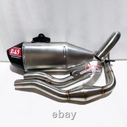 Kit d’échappement complet de course en acier inoxydable, carbone argenté pour Kawasaki KLX 230