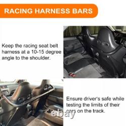 Kit de barre de harnais de sécurité de course en acier inoxydable 49 pour châssis