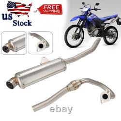 Kit de tuyau d'échappement complet en acier inoxydable pour Yamaha WR 155 R WR155R