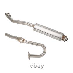 Kit de tuyau d'échappement complet en acier inoxydable pour Yamaha WR 155 R WR155R