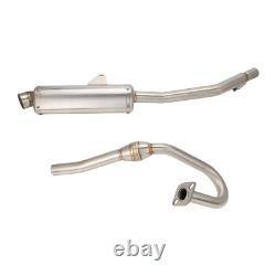 Kit de tuyau d'échappement complet en acier inoxydable pour Yamaha WR 155 R WR155R