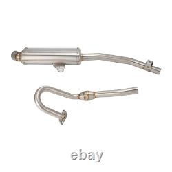 Kit de tuyau d'échappement complet en acier inoxydable pour Yamaha WR 155 R WR155R