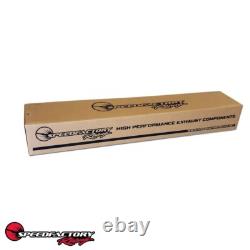 Kit de tuyauterie d'échappement Cat-Back en acier inoxydable cintré à mandrin SpeedFactory Racing 3