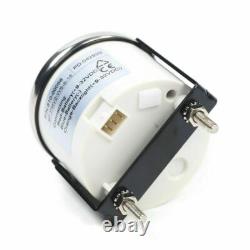 MOTOR METER RACING Ensemble classique de 6 cadrans compteur de vitesse plaque en acier inoxydable blanche