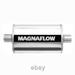 MagnaFlow 14316 Silencieux 2.50 Entrée/2.50 Sortie Acier Inoxydable Poli Ea