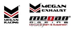 Megan Racing Quard Stainless Acier Tips Axle Retour Exhaut Pour Le Lexus Nx200t 15-up