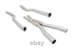 Megan Racing Tuyau intermédiaire en acier inoxydable compatible avec E60 M5 05-10 MIDPIPE-BE60M5