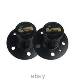 Mile Marker Supreme Locking Hubs 428 en acier inoxydable - Paire