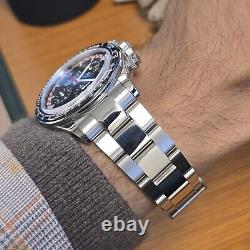 Montre Chronographe FARASUTE Homme 39mm Mécanique Saphir Cadran de Course Daytona