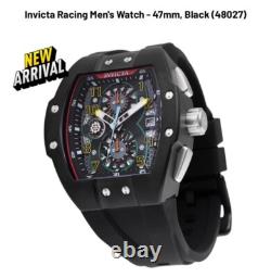 Montre HOMME INVICTA RACING NOIRE EN ACIER INOXYDABLE 47mm